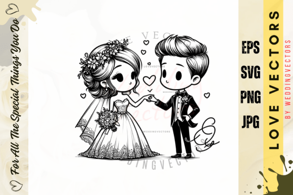 C3993: The Modern Wedding Vector for Elegant Branding