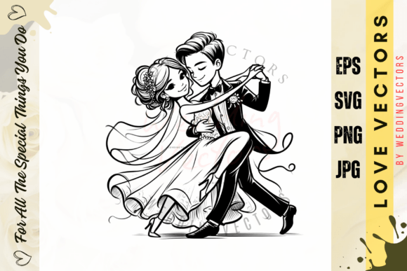 C4192: A Modern Love Story in Vector Design