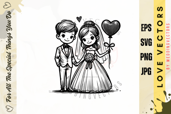 Capturing Matrimonial Bliss: The C4155 Luxury Vector Pack