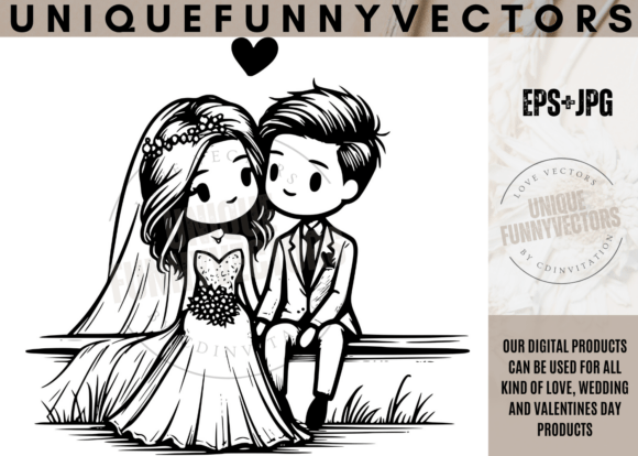 Love and Wedding Illustrations 255: A Designer's Secret Weapon