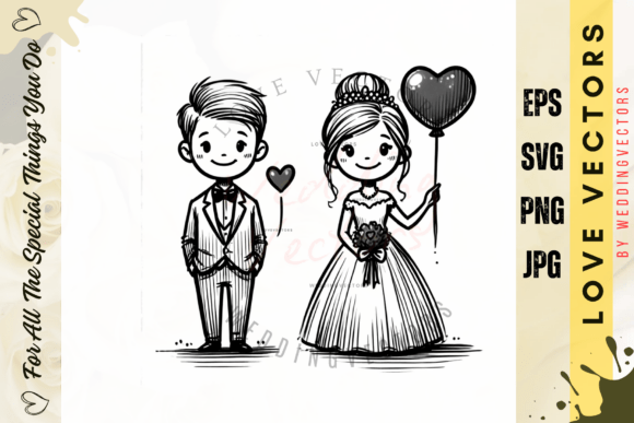 Wedding Couple and Love Vectors: A Designer's Guide to C4038