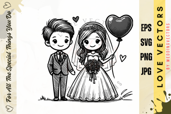 Wedding Couple & Love Vectors: A Designer's Guide to C4285