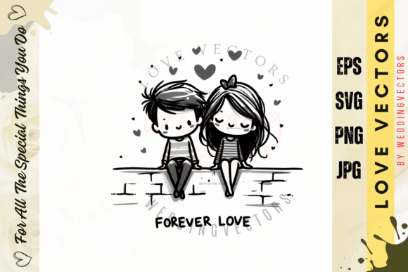 Wedding Couple & Love Vectors: Designing with C40